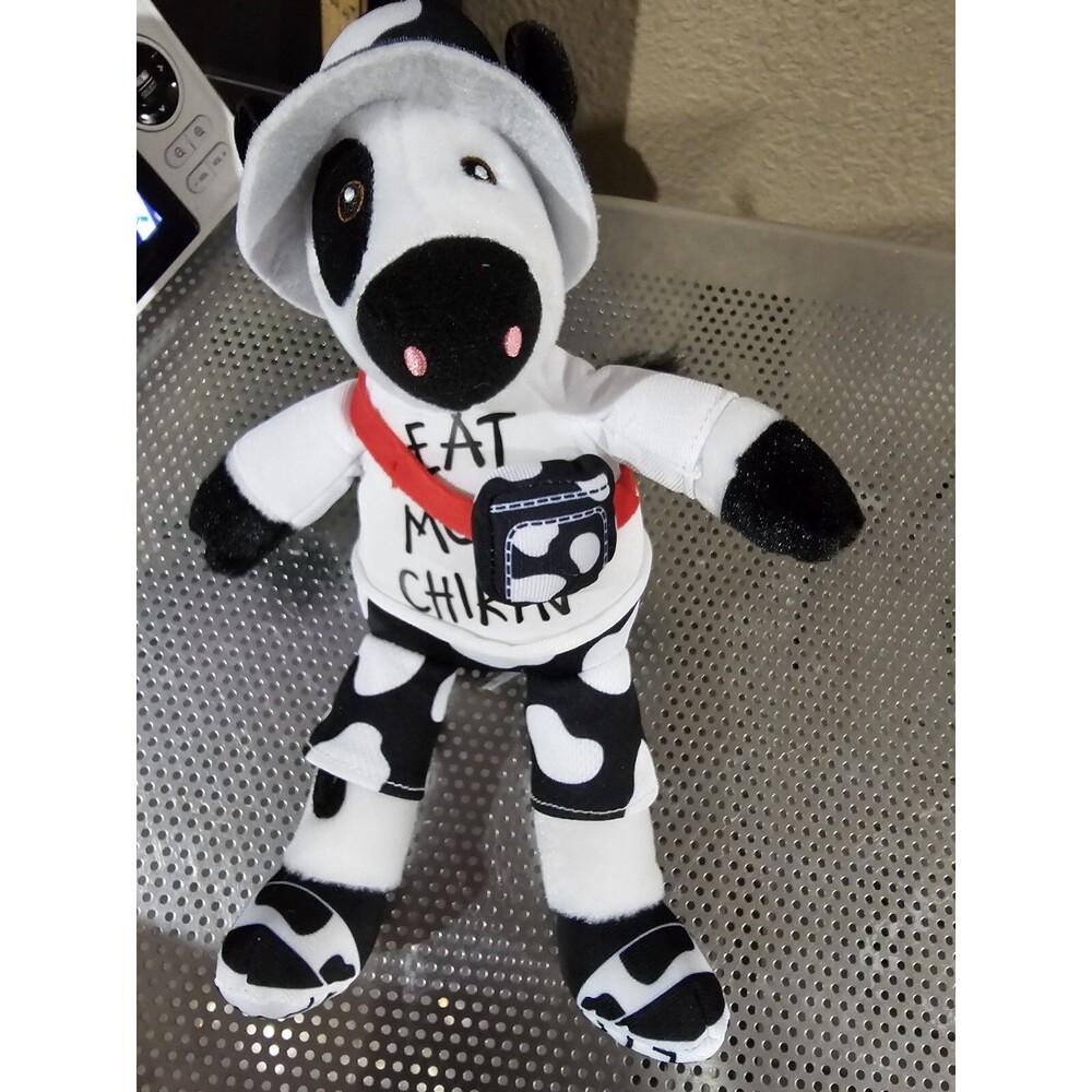 Chick-fil-A Summer 2024 Plush Trend Setter Cow Doll Toy Eat Mor Chikin 7"